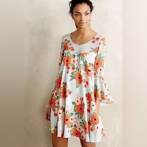 Fluttered Blooms Swing Dress
